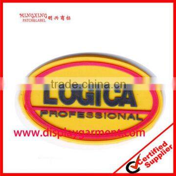 pvc patch,silicone rubber patch, garment pvc badge,