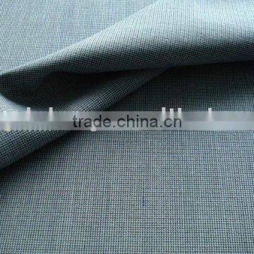 SDLJ10-F6x052 Blue and white check fabric for suiting and garment