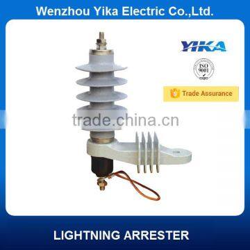 Wenzhou Yika 5KA Polymeric Surge Arrester 11 KV Lighting Arrester HY5W-11