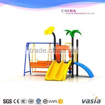 Garden outdoor playground swing and slide/outdoor playground equipment