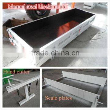 Cellular Lightweight Concrete Block Mold