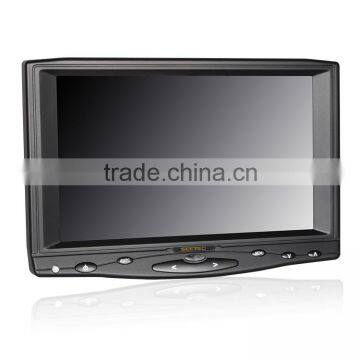 7 Inch Small and Poratble Public Monitor With HDMI VGA Input 4-wire Resistive Touch