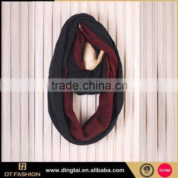 Contrasted color scarves famous designer scarf from china