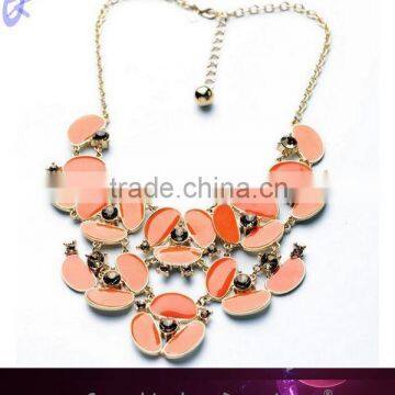 2014 Latest Design Fashion Women Jewelry Statement Chain Necklace For Girls