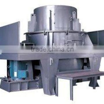 Vertical shaft impact building material crusher