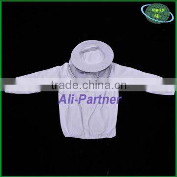 Factory advanced design beekeeper work jacket made of 100% cotton/dacron