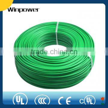 UL3321 irradiated pe insulated solid wire 18 guage