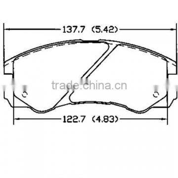 D579 for opel nibk brake pad