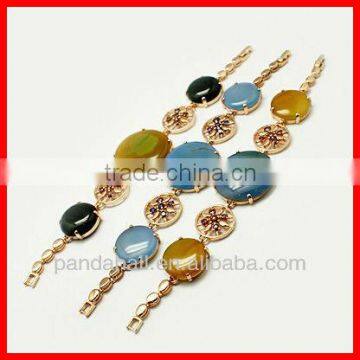 Natural Agate Bracelets(BJEW-C253-M2)