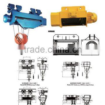 16t Model HC Wirerope Electric hoist