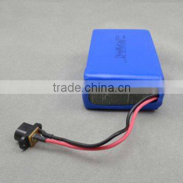 11.1v 5700mah Rechargeable lithium battery pack li-polymer battery cells