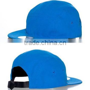 Good Quality Custom Blank 5 Panel Camp Cap 100 Cotton Strapback Cap                        
                                                Quality Choice