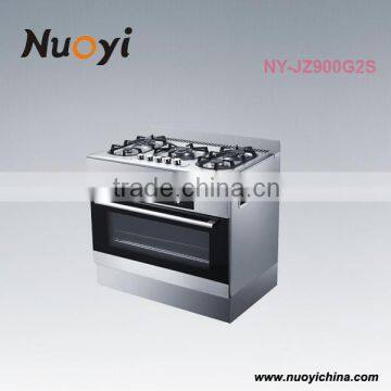 Freestanding Nuoyi gas cooker electric oven combination