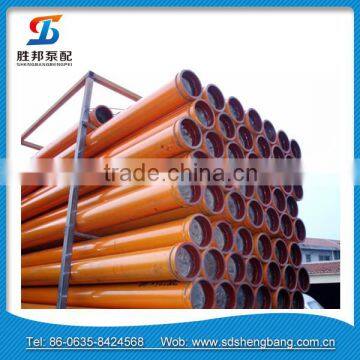 hot sale trainler mounted concrete pump 3m 4m 5m twin wall pipelines