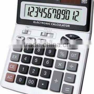 12 digits electronic printing calculator metal panel KT-8613N