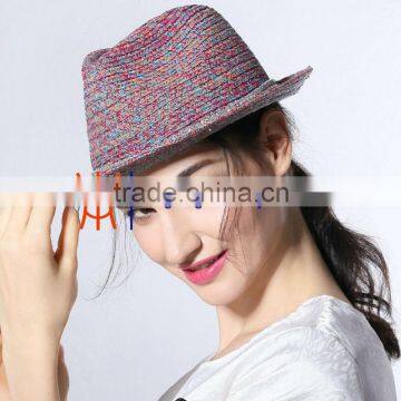 Ladies promotional straw summer hats for women church