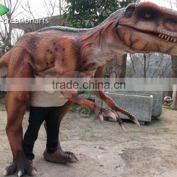 Sexy robotic animatronic dinosaur raptor costume