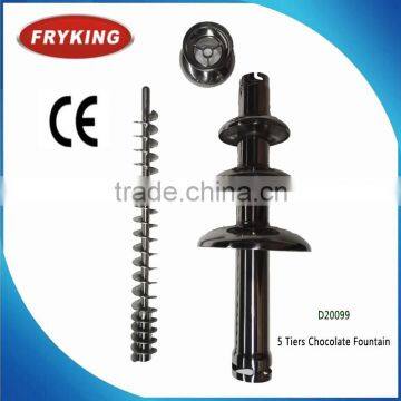 Factory Price 5 Tiers Feast Chocolate Fountain Prices