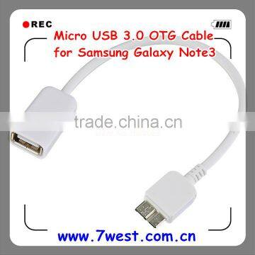 2014 New Arrival USB 3.0 OTG cable for Samsung Galaxy Note 3 N9000 N9005 19312