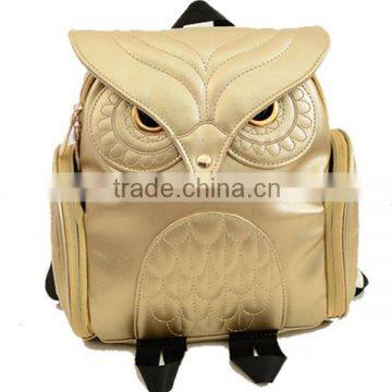 Owl Shape pu Leather School Backpack High Class Girls Travel School Bags Supplier's Choice photo-6