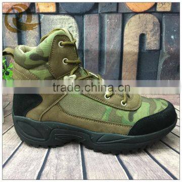 Outdoor jungle cheap price waterproof camouflage hiking boots man