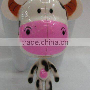 cow shape toothbrush holder