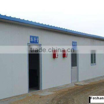 Flat roof prefabricated house design