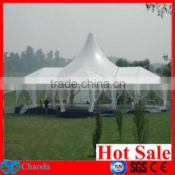 2014 Cheap hot sale CE ,SGS ,TUV cetificited aluminum alloy frame and PVC fabric heavy duty canvas tent