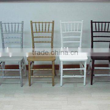 Hot Sale Elegant Appearance Aluminum Banquet Chiavari Chair