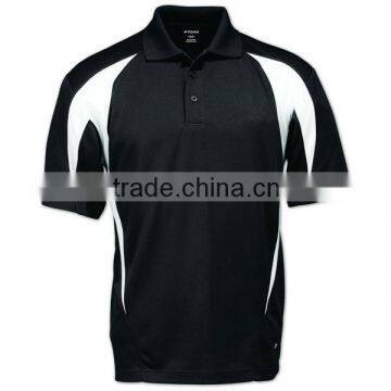 Black polo shirts