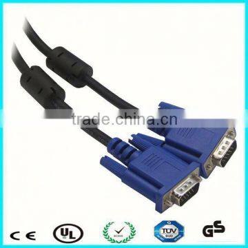 Original 15 pin copper material vga breakout cable