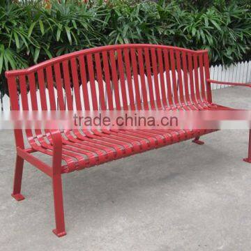 Metal bench for garden outdoor metal garden bench