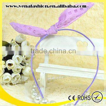 Metal Fabric Rabbit Style Girls Colors Alice Band photo-4