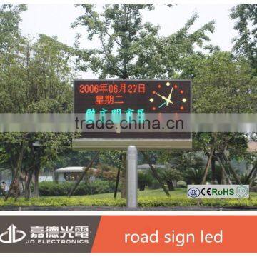 x video outdoor clocks led billboard new products