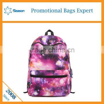 Online shopping starry sky student polyester backpack school bag                        
                                                                                Supplier's Choice