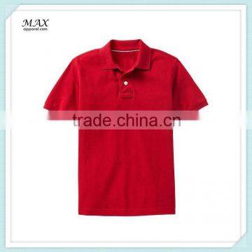 Children clothing kids pique polo soft pique cotton with ribbed trim kids hot sale collar polo