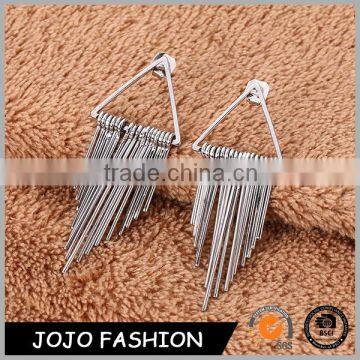 Fashion Earring Jewelry Hoop Earring High Quality White Gold Earring