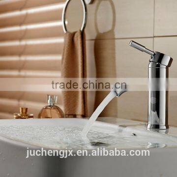 Low lead brass basin mixer