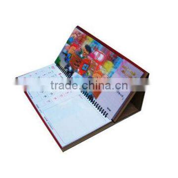 China cheap OEM table calendar printing