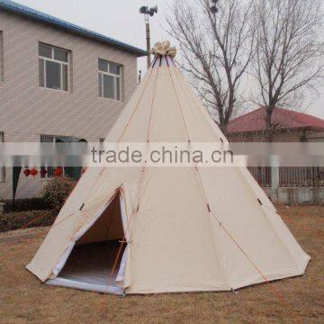 Canvas Fabric Outdoor Teepee Indian Tent photo-6