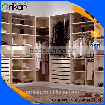 Foshan Custom Furniture Modern Wooden Wardrobe for ORIKAN W-00001