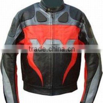 DL-1202 Leather Racing Jacket