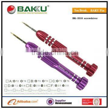 BAKU New Design 2 in 1 Fashion Mini Torx Precise Screwdriver Set BK 3310