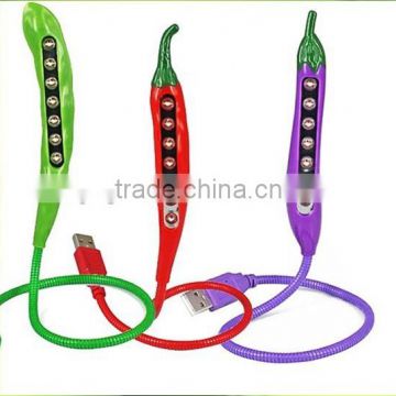 hot sale new design usb led snake flexible computer light