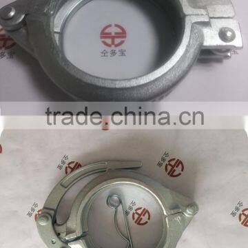 Galvanized 5 inch concrete pump pipe/ tube clamp