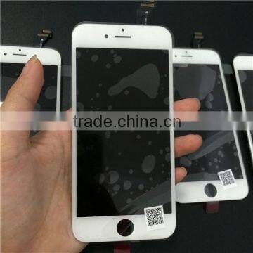 New Arrival for iphone 6 4.7 lcd display screen assembly white black