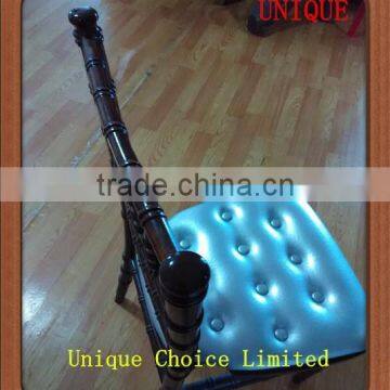 Hot Sale Grey pu Leather Hotel Dining Chair,chiavari Banquet Chair