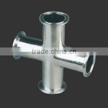 ASTM A403 stainless steel cross Pipe fitting,carbon steel cross Pipe fitting