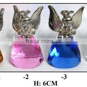 (AB2901)glass angel crystal craft