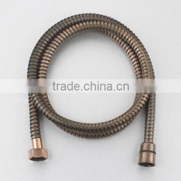 Flexible brass copper-plated shower hose-Single/Double lock hHY-F04